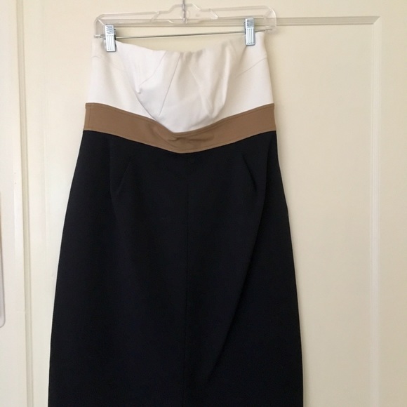 DVF NWT color block strapless dress - Picture 2 of 8